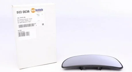 Стекло зеркала (с подогревом) Citroen Jumper/ Fiat Ducato/ Peugeot Boxer 06- (R) (нижнее) AUTOTECHTEILE 503 0036 (фото 1)