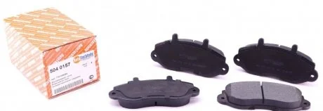 Колодки тормозные (передние) Renault Master 98- R15 AUTOTECHTEILE 504 0157