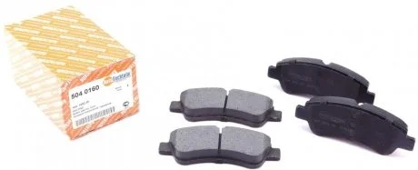 Колодки тормозные (передние) Citroen Berlingo 03- AUTOTECHTEILE 504 0160