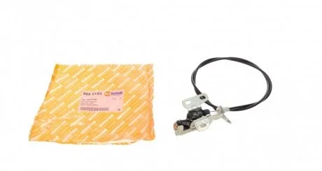 Замок дверей (задньої/сверху/L) Peugeot Boxer/Citroen Jumper/Fiat Ducato 06- AUTOTECHTEILE 505 0153 (фото 1)