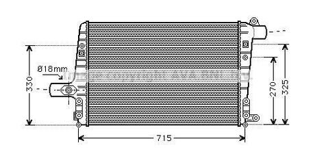 Інтеркулер AVA COOLING Ai4136