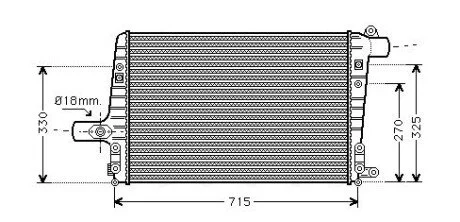 Інтеркулер AVA COOLING Ai4136
