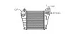 Інтеркулер AUDI A3, SEAT LEON, TOLEDO II, SKODA OCTAVIA I, VW BORA, BORA I, GOLF IV ASZ 08.00-06.06 AVA COOLING AIA4200 (фото 1)