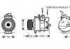 Компресор кондиціонера AUDI A4/ А5/ А6/ Q5 (вир-во AVA) AIAK334