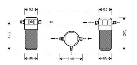 Осушувач,кондиціонер AVA COOLING AID032