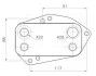 AVA LAND ROVER масляний радіатор (без корпуса) Freelander 2.0Td 00- AU3349