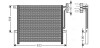 Радиатор кондиционера AVA COOLING BWA5369 (фото 1)