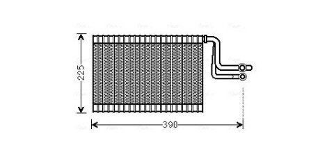 Випаровувач, кондиціонер AVA COOLING BWV365