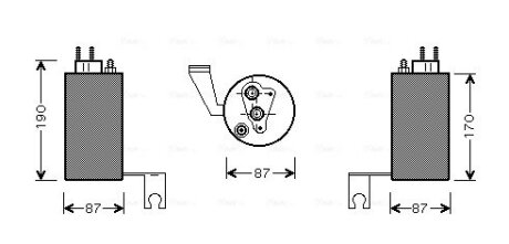 Осушувач кондиціонера AVA COOLING CRD084