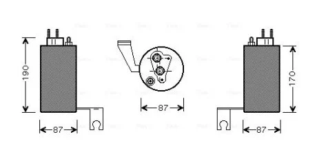 Осушувач кондиціонера AVA COOLING CRD084