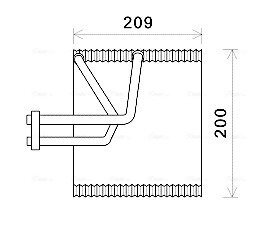 Автозапчасть AVA COOLING CTV045