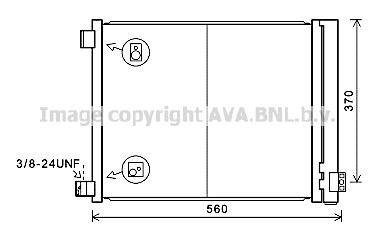 Радіатор кондиціонера AVA COOLING DN5427D