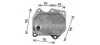 Охолоджувач оливи AVA COOLING FD3669 (фото 1)