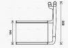 Теплообмінник, Система опалення салону FD6645 