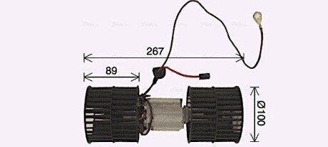 Вентилятор салона AVA COOLING FD8652 (фото 1)