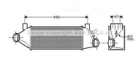 Інтеркулер AVA COOLING FDA4385