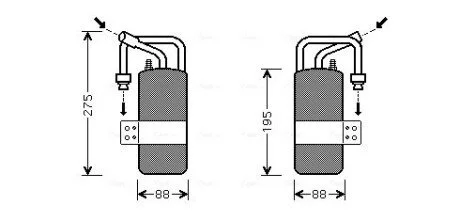 Осушитель, кондиционер AVA COOLING FDD386
