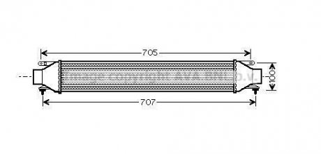 Охолоджувач наддувального повітря AVA COOLING FT4321 (фото 1)