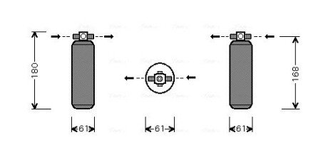 Осушитель, кондиционер AVA COOLING HDD211 (фото 1)