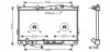 Радіатор, охолодження двигуна AVA COOLING HY2078 (фото 1)