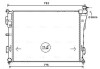 HY2379 AVA Радіатор охолодження HYUNDAI SONATA (2010) 2.0 CVVT