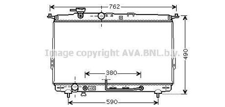 Радіатор (вир-во) AVA COOLING HYA2107 (фото 1)