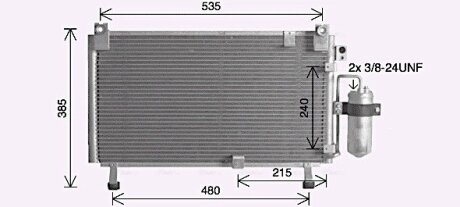 Автозапчасть AVA COOLING IS5032D