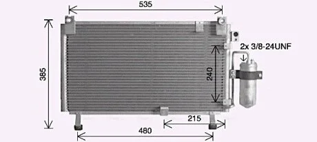 Автозапчасть AVA COOLING IS5032D