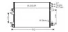 Конденсатор кондиционера JEEP COMPASS/ DODGE CALIBER (06-) (пр-во AVA) JE5060D