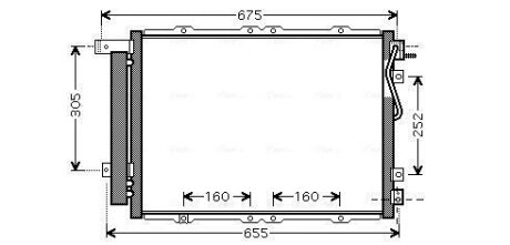 Автозапчасть AVA COOLING KA5091D