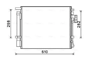 Радиатор (Ava) AVA COOLING KAA5149D