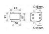 Радиатор масляный MB C-Class (00-), E-Class (02-) 1.8 Kompressor (MS3559) AVA