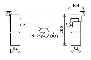 Осушитель кондиционера AVA AVA COOLING MSD597