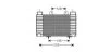 Інтеркулер FORD RANGER, MAZDA BT-50 2.5D/3.0D 05.06-12.15 AVA COOLING MZA4250 (фото 1)
