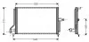 AVA OPEL Радіатор кондиціонера (конденсатор) Astra F 91- AVA COOLING OL5209 (фото 1)