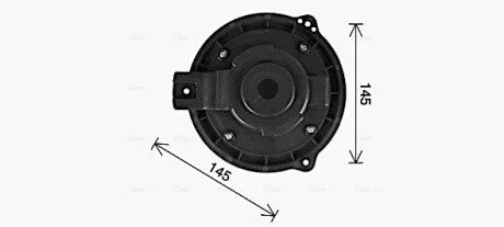 Вентилятор салона AVA COOLING OL8728