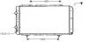 Радиатор охлаждения двигателя PSA Jumper Boxer, Fiat Ducato 2,0-2,8TD 02> MT-AT PE 2150