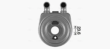 Масляний радіатор (99x32x122мм) CITROEN BERLINGO, BERLINGO/MINIVAN, XSARA, XSARA/HATCHBACK, XSARA/KOMBI, PEUGEOT 206, 306, PARTNER, PARTNER/MINIVAN DHV(XUD9BSD)-WJZ(DW8) 06.96-12.15 AVA COOLING PE3427