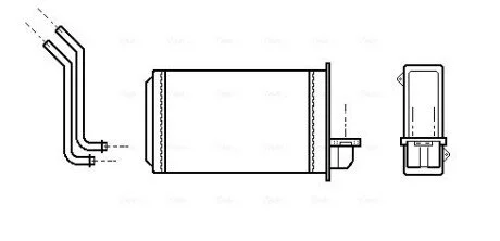 Радiатор опалення AVA COOLING PEA 6088