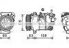 Компрессор кондиционера Renault Megane/Scenic 1.4/1.6/2.0 dCi 09- RTAK491