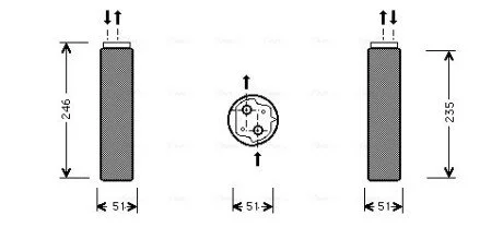Осушитель кондиционера AVA AVA COOLING RTD094