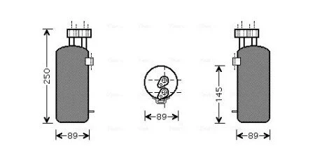 Осушитель кондиционера AVA AVA COOLING RTD330