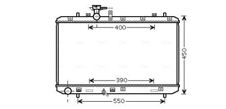 Фото 1 - радиатор охлаждения двигателя Suzuki SX4 (06-) 1,6i MT AVA AVA COOLING SZA2084 Радиатор охлаждения двигателя Suzuki SX4 (06-) 1,6i MT AVA AVA COOLING SZA2084 (фото 1)