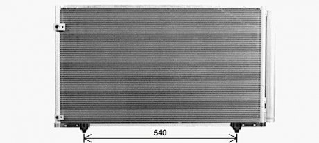 Радиатор кондиционера AVA AVA COOLING TO5756D