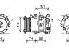 Компресор кондиціонера TOYOTA CAMRY (2006-) (AVA) AVA COOLING TOAK628 (фото 1)