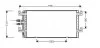 Конденсатор кондиціонера VW TRANSPORTER T4 1.9D-2.8 07.90-06.03 VN5145