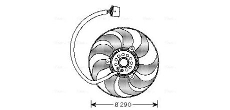 Вентилятор AVA COOLING VN7520 (фото 1)