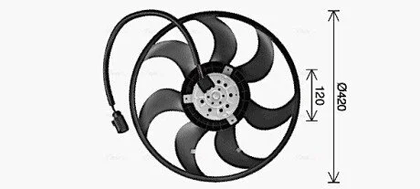 Вентилятор (вір-во AVA) AVA COOLING VN7547