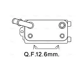 Радиатор масляный FORD MONDEO/VOLVO (AVA) AVA COOLING VO3170
