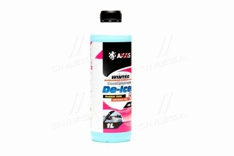 Омыватель стекла зимний концентрат -80 Bubble GUM (Канистра 1л)) &lt;&gt; Axxis Ax-1102 (фото 1)